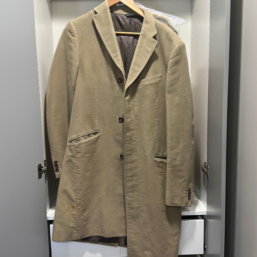 Banana Republic Men’s Overcoat Long Trench Coat